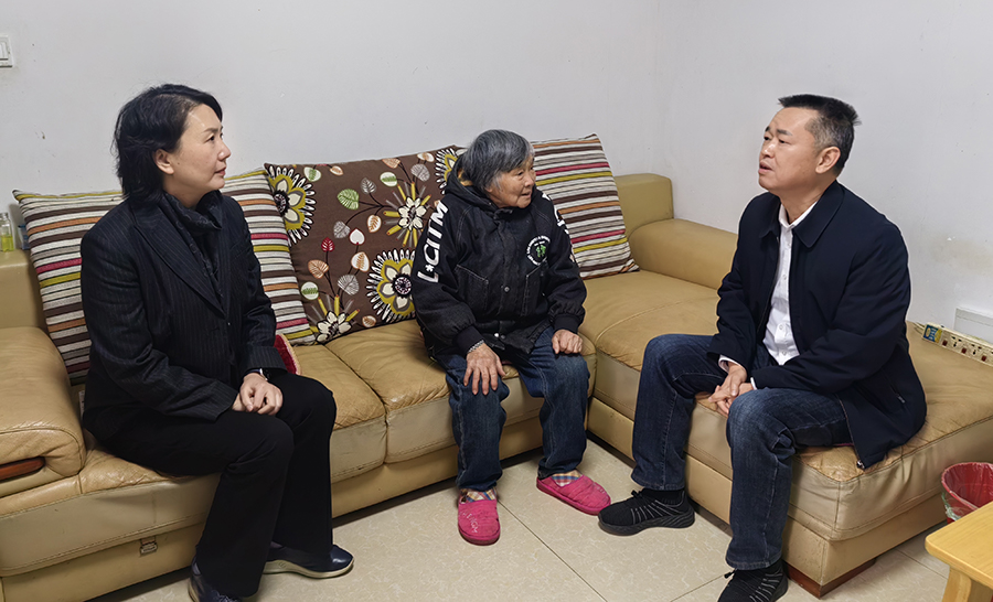 情系僑界困難群眾 彭迪衡陽走訪慰問